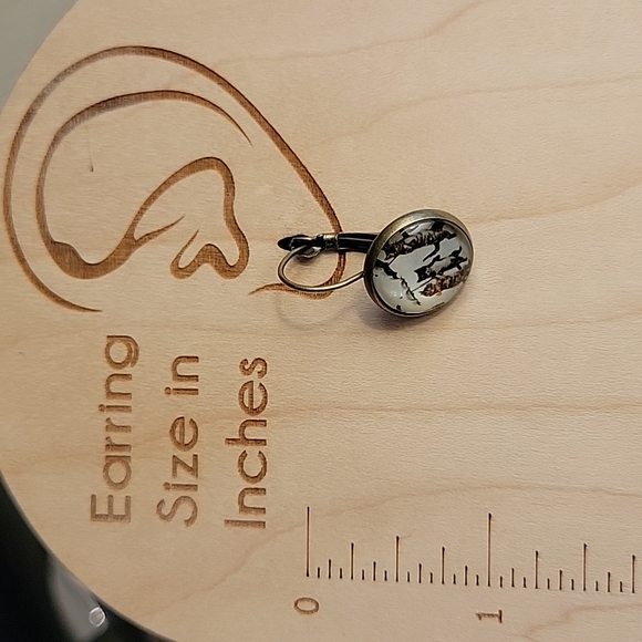 Kittens with Umbrellas Drop Earrings - Picture 3 of 5